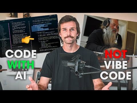 Everything You Need to Know About Coding with AI // NOT vibe coding
