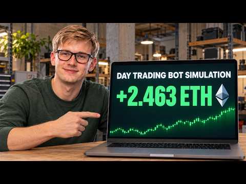 I Built a Day Trading Bot using Claude Code (ETH Automated Trading)
