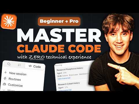 FULL Claude Code Tutorial For Beginners in 2026! (Become a PRO)