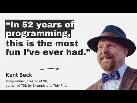 TDD, AI agents and coding with Kent Beck